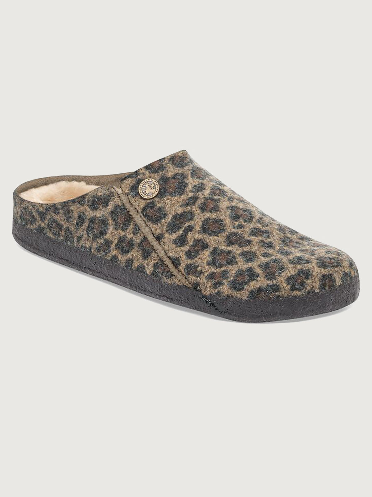 Zermatt Shearling - Leo Toffee Melange Wool/ Sandcastle Shearling