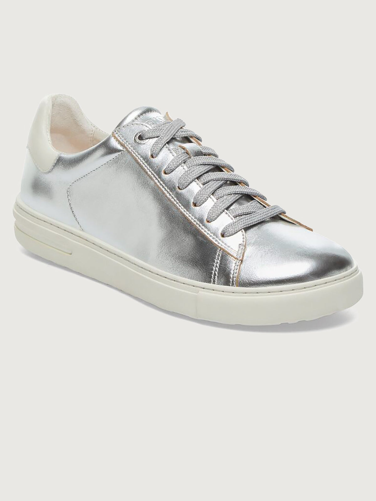 Bend - Metallic Silver Leather