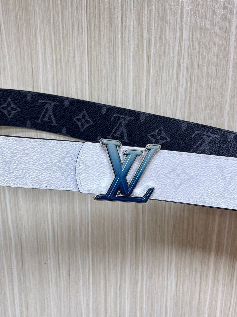 Louis Vuitton LV Initiales 40MM Reversible Belt Monogram Chromatic