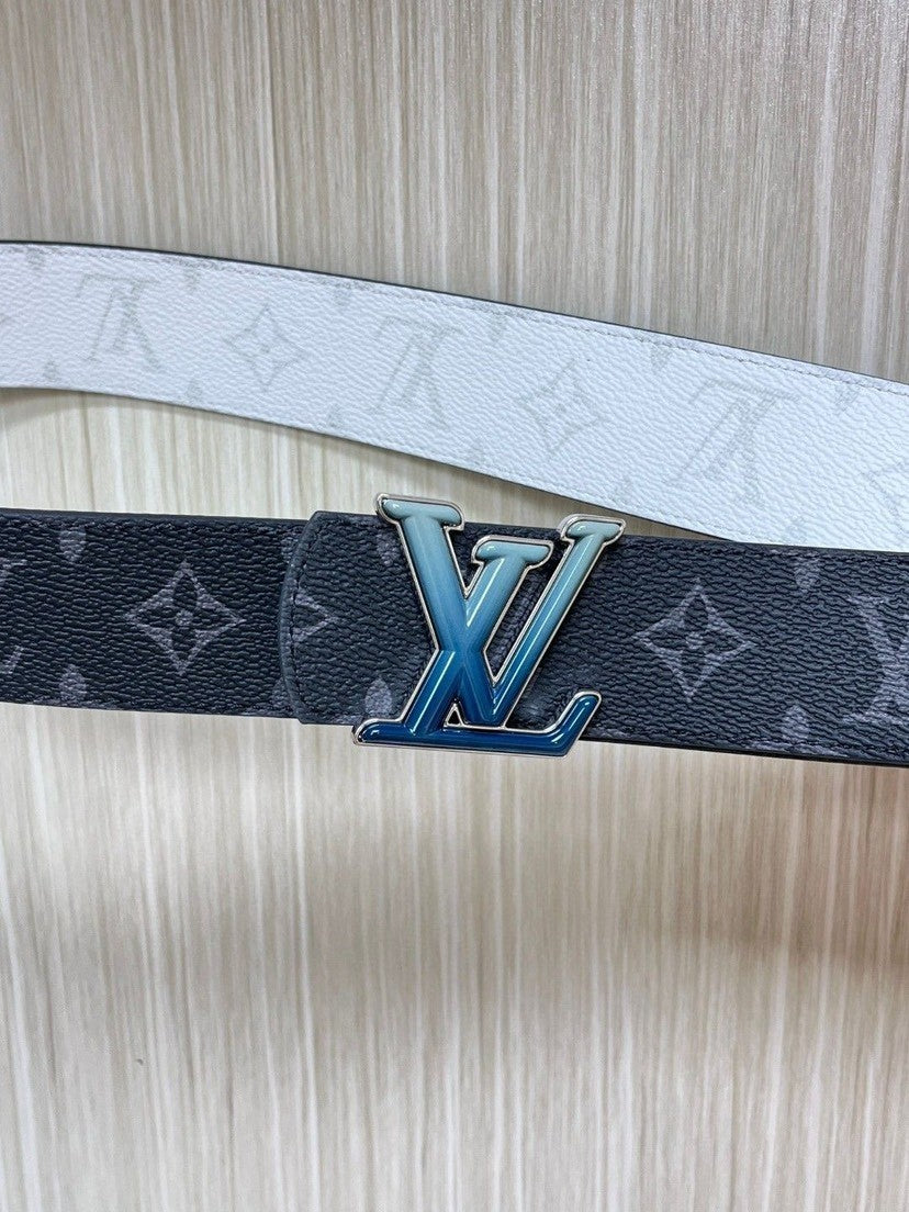 Louis Vuitton LV Initiales 40MM Reversible Belt Monogram Chromatic