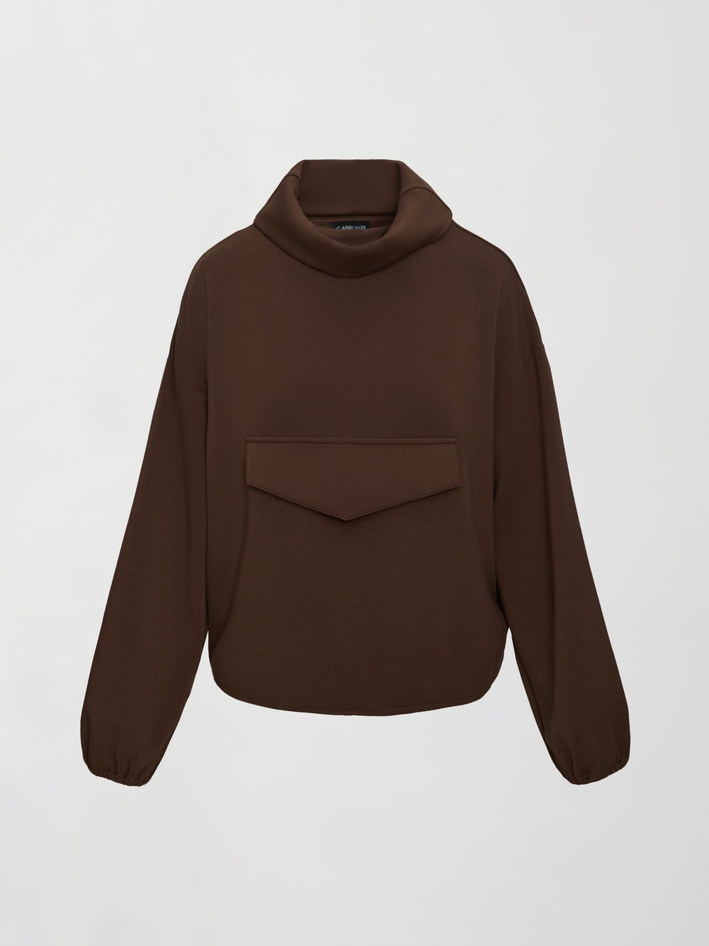 Pullover Sweatshirt in Scuba - Carafe
