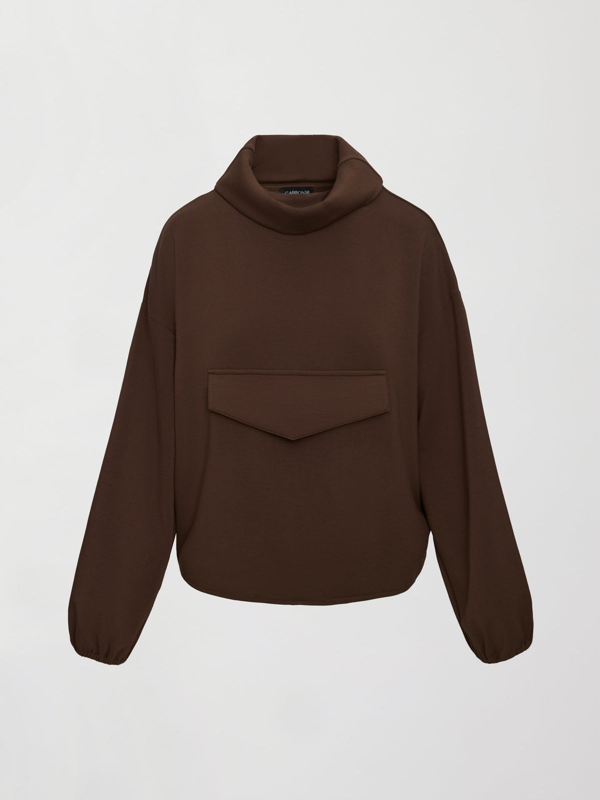 Pullover Sweatshirt in Scuba - Carafe