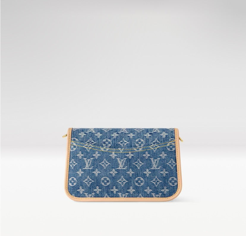Louis Vuitton Diane Monogram Denim Blue