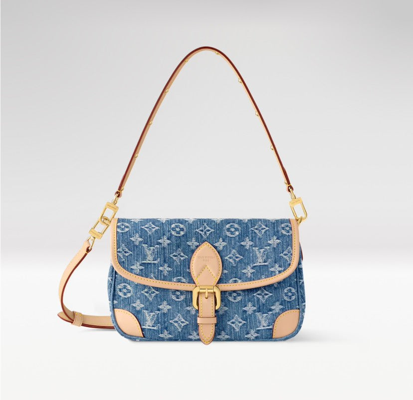 Louis Vuitton Diane Monogram Denim Blue