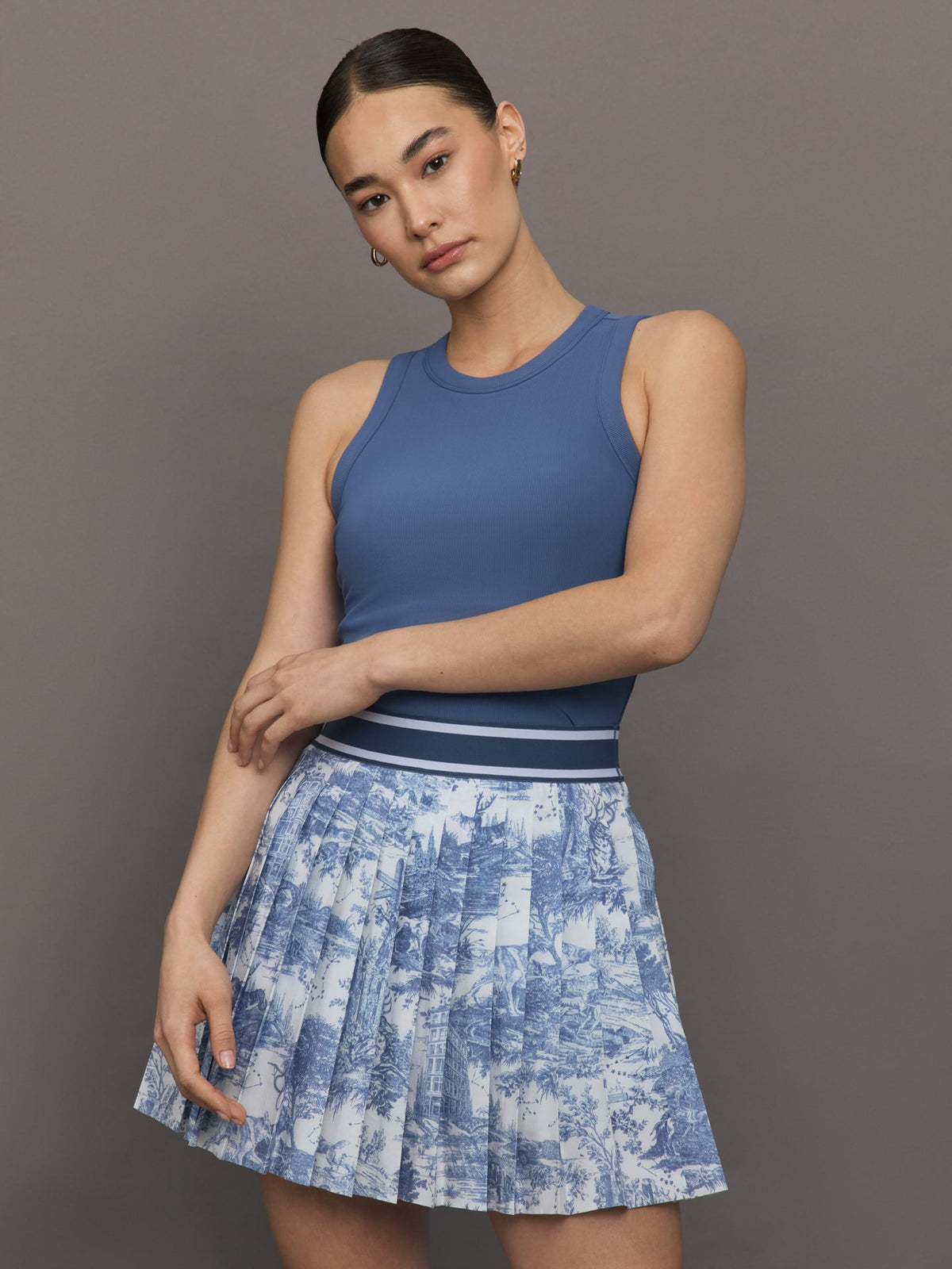 Cleo Top - Vintage Indigo