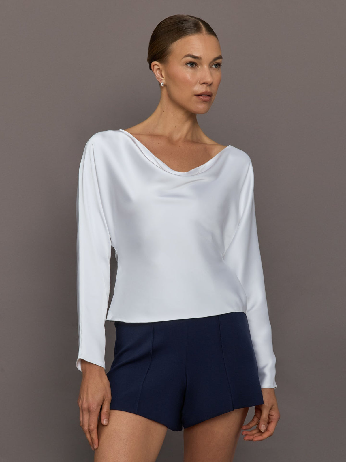 Dolman Maria Top - Snow White