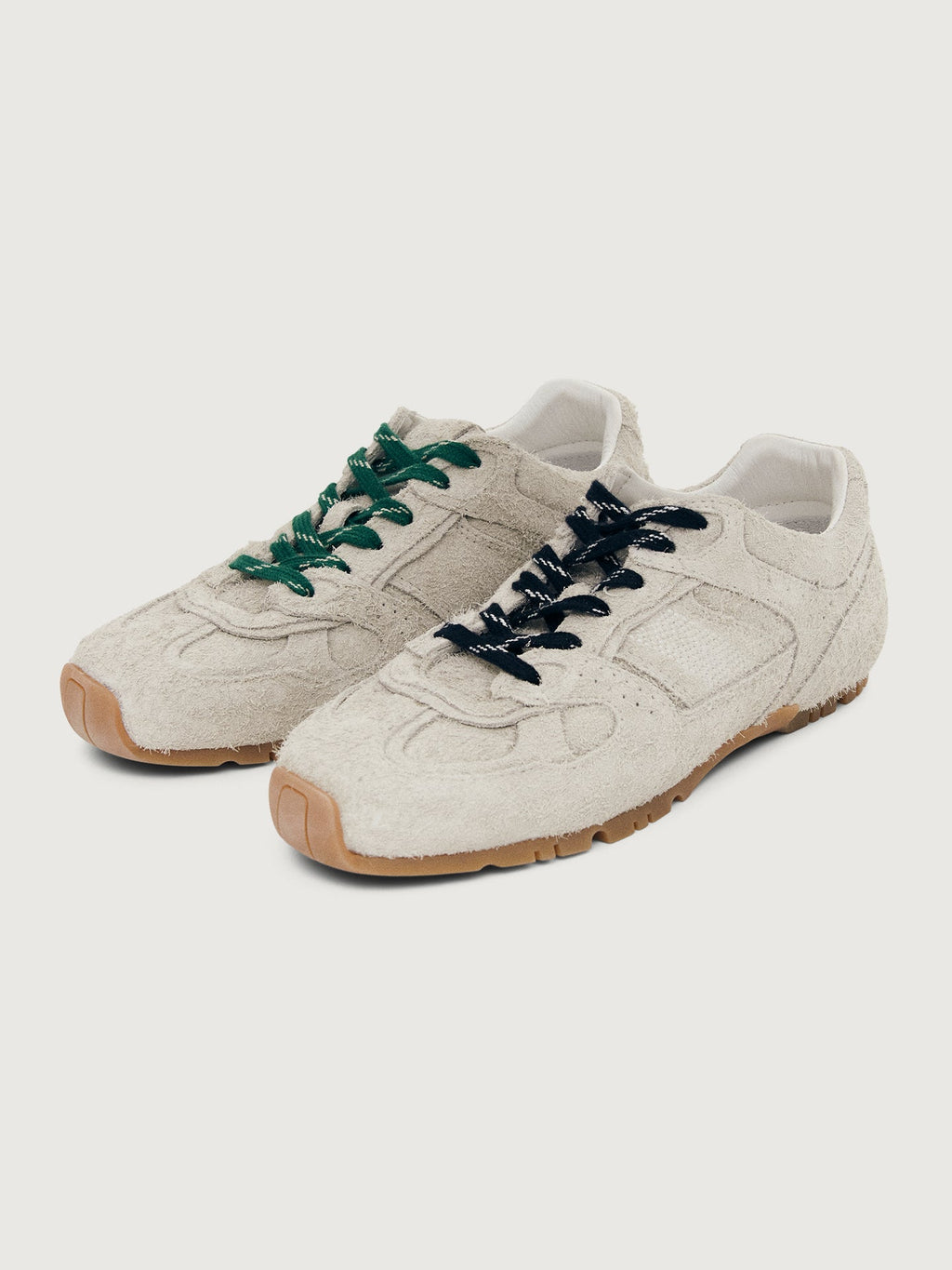 Tb.56 Fuzzy Sneaker - Light Grey