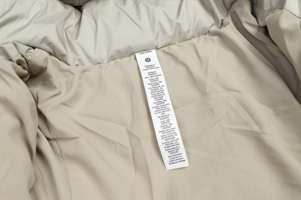lululemon Women's Wunder Puff Water-Repellent Long Down Parka in Trench
