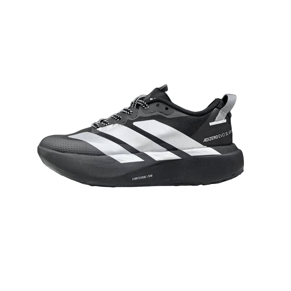 adidas Unisex Adizero Evo SL ATR Core Black / Silver Metallic