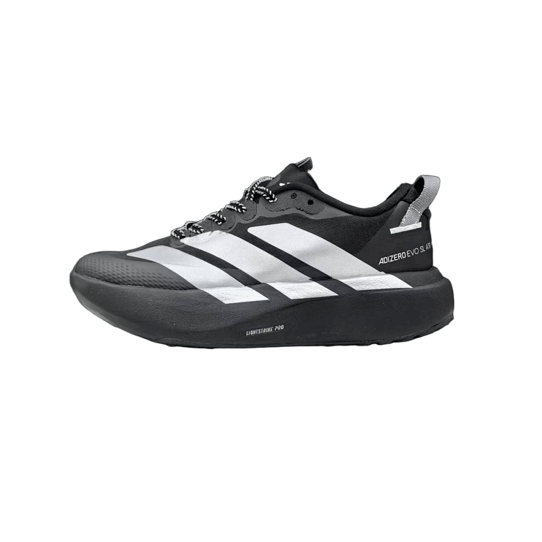 adidas Unisex Adizero Evo SL ATR Core Black / Silver Metallic