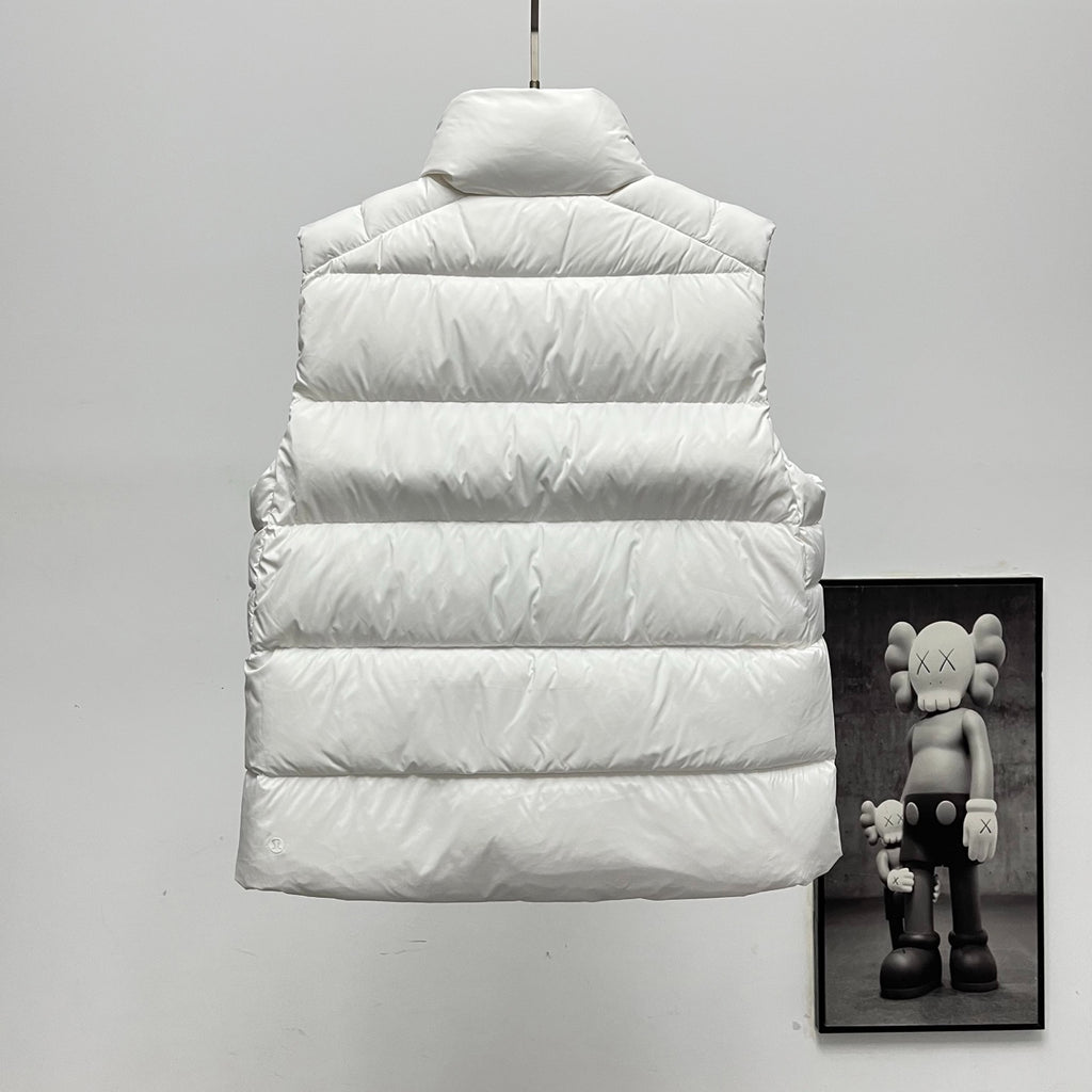 lululemon Wunder Puff Water-Repellent Down Puffer Vest in White
