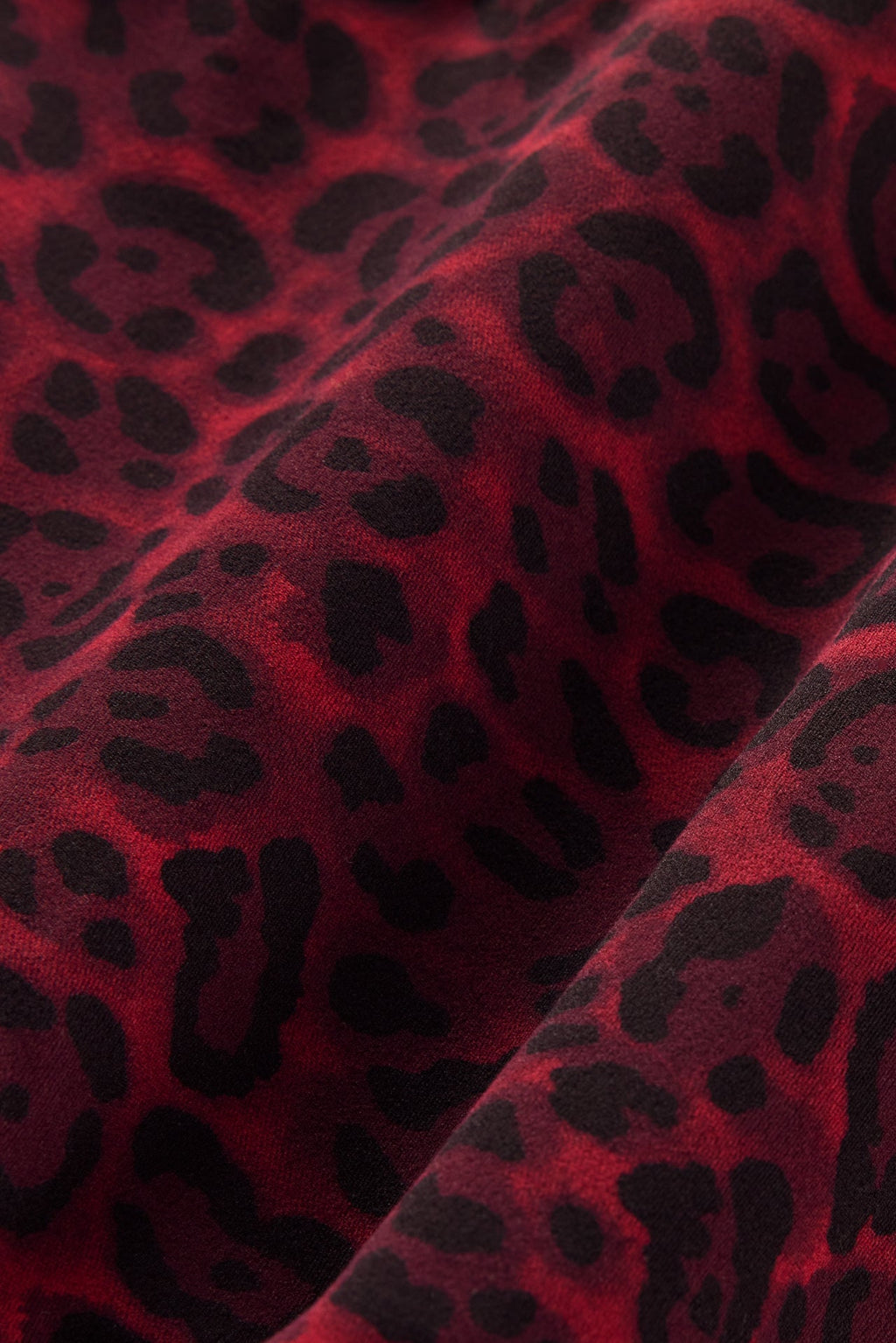 Strappy Tank in Melt - Red Leopard