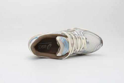 ASICS Unisex GEL-Kayano 14 "Birch / Pure Silver / Teal" (Birch Teal Gold Edition)