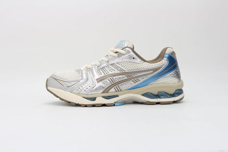 ASICS Unisex GEL-Kayano 14 "Birch / Pure Silver / Teal" (Birch Teal Gold Edition)