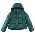 lululemon Women's Wunder Puff Water-Repellent Cropped Down Jacket in Storm Teal