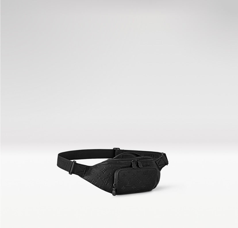 Louis Vuitton Rush Bumbag Monogram Shadow Leather Black