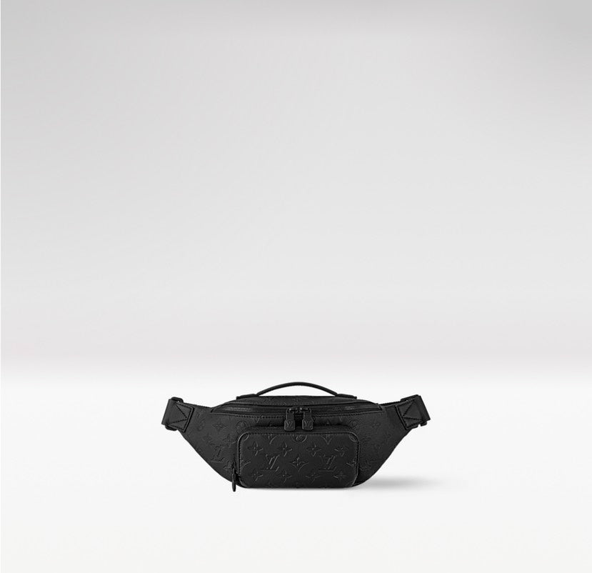 Louis Vuitton Rush Bumbag Monogram Shadow Leather Black