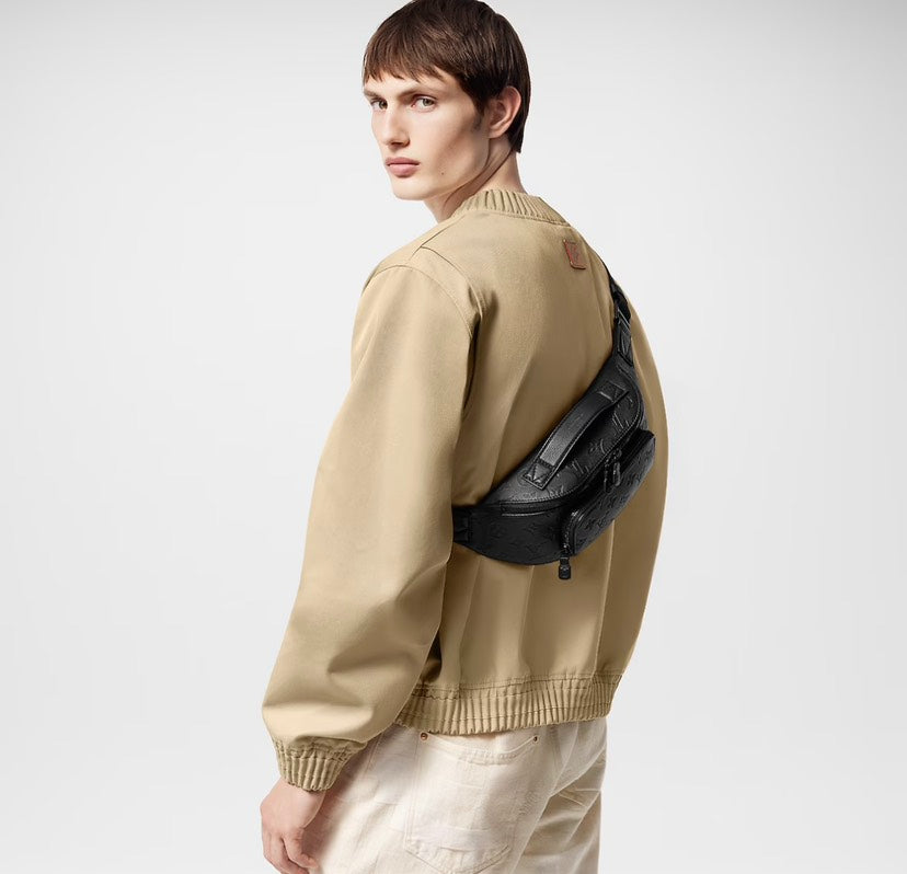 Louis Vuitton Rush Bumbag Monogram Shadow Leather Black