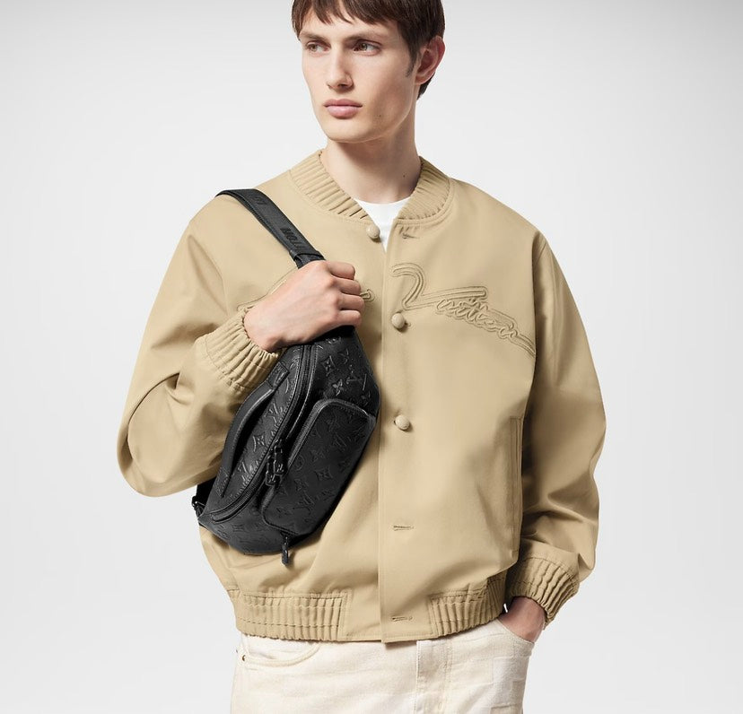 Louis Vuitton Rush Bumbag Monogram Shadow Leather Black