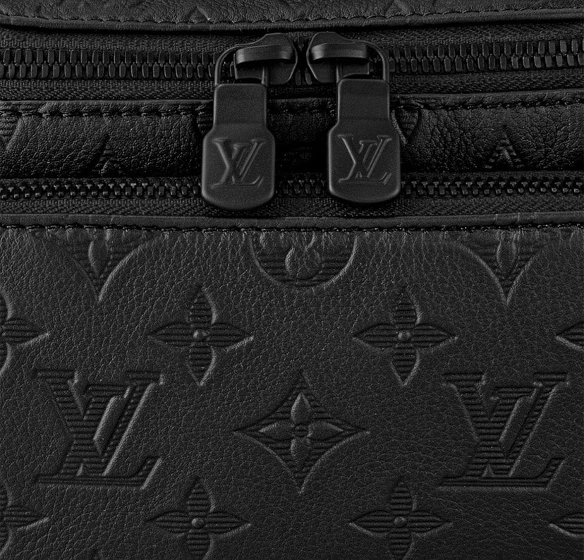 Louis Vuitton Rush Bumbag Monogram Shadow Leather Black