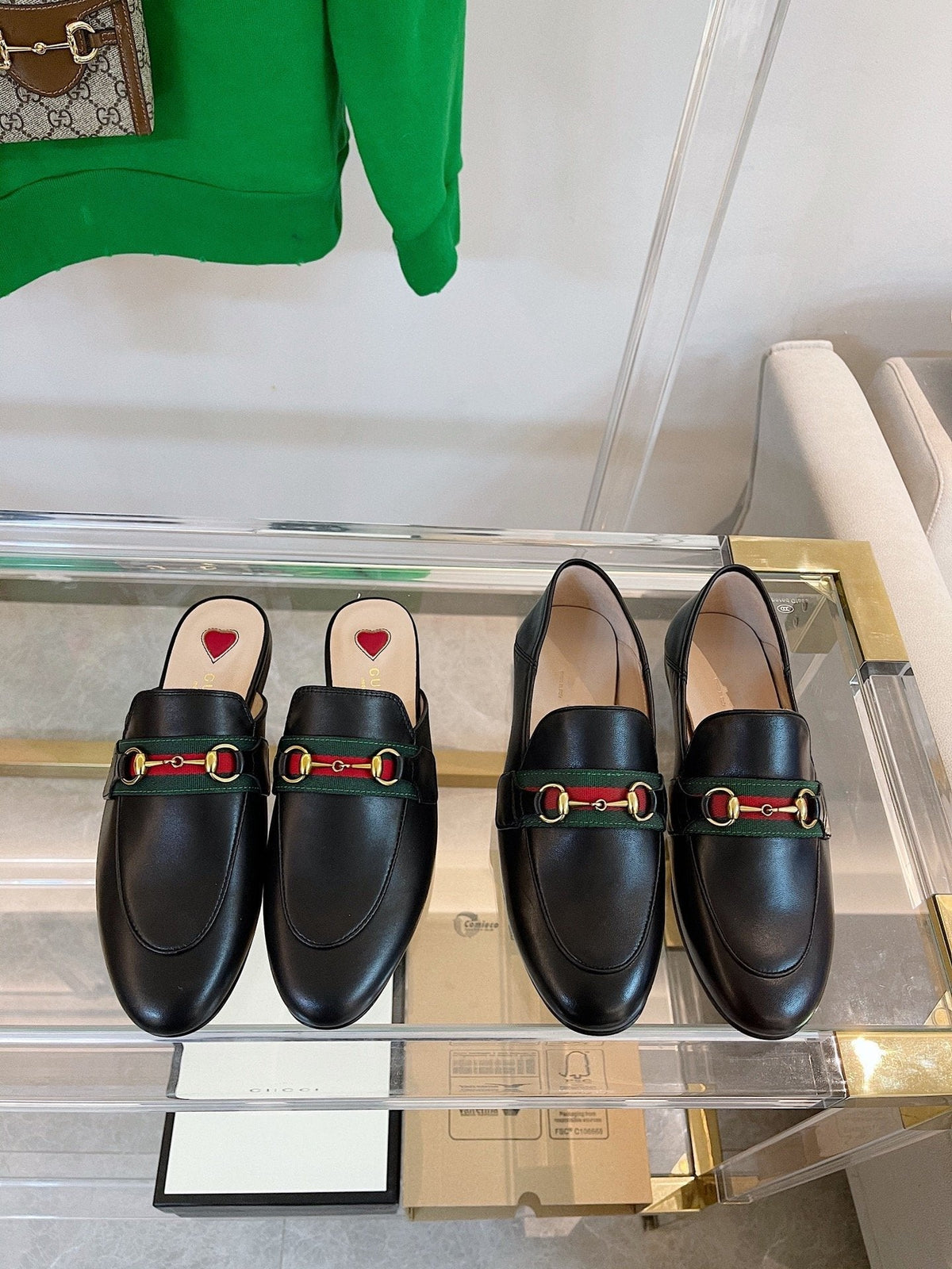 GG LOAFERS PRINCETOWN BLACK
