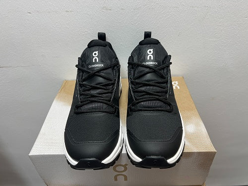 On Cloudrock Low Waterproof Black/White