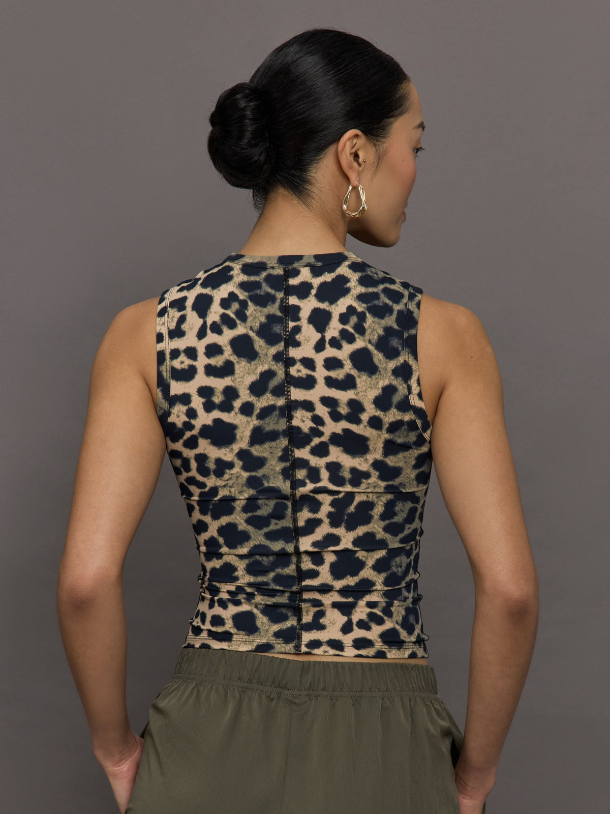 Foundation Muscle Tank - Leopard