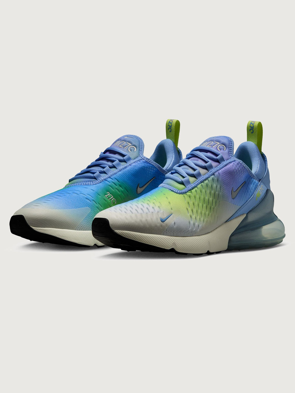 W Air Max 270 - Aluminum/Metallic Silver-Hydrangeas