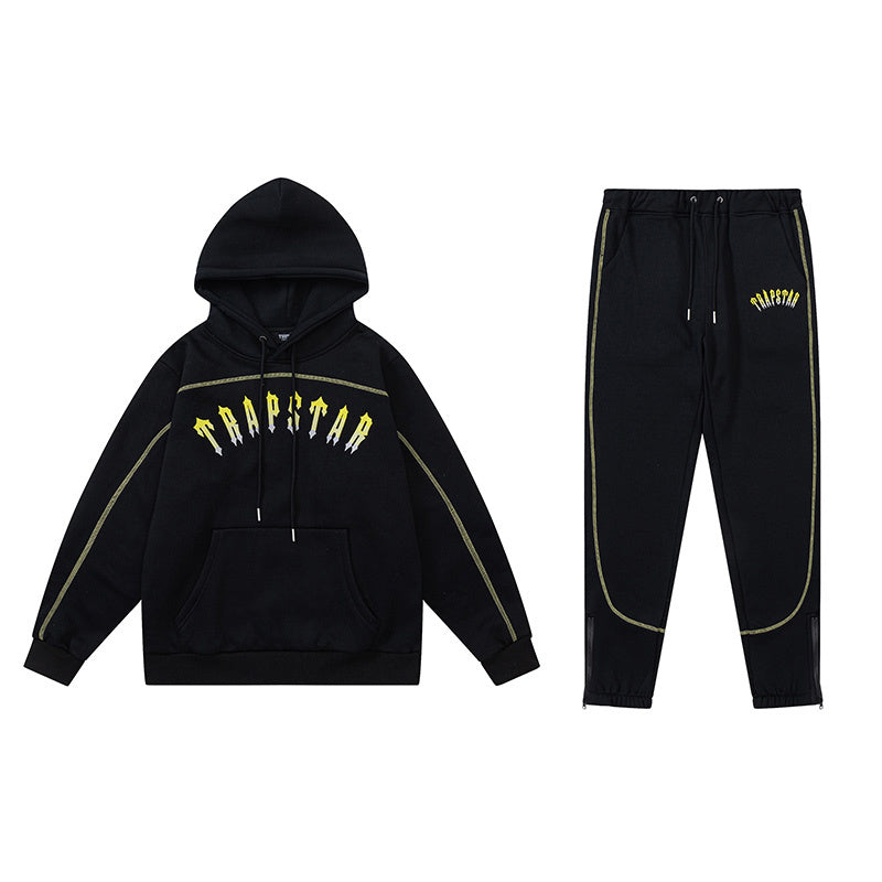 Tuta Trapstar black/yellow
