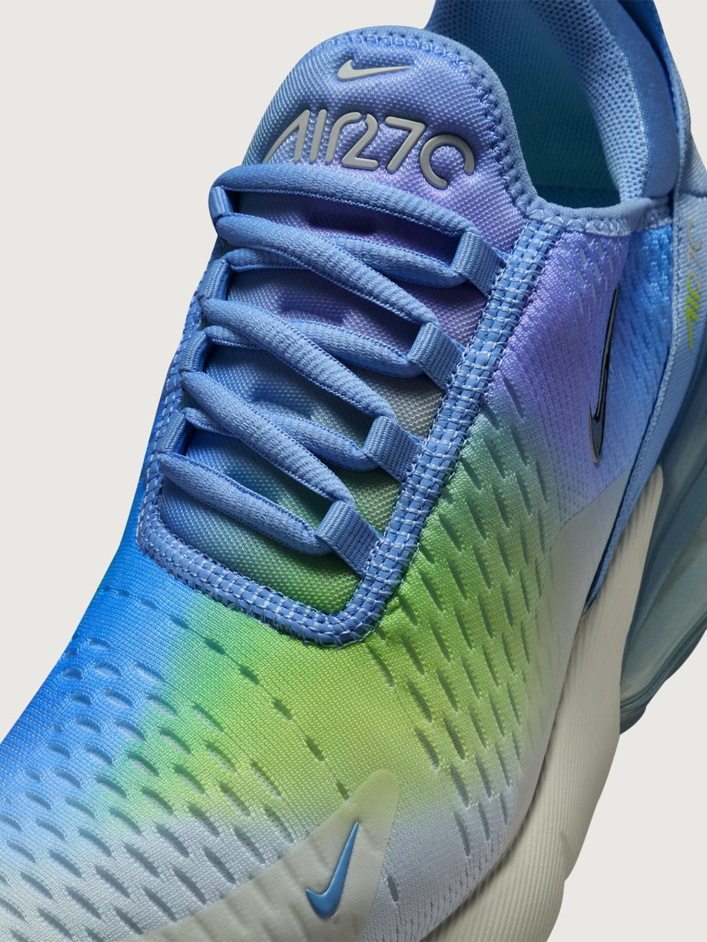 W Air Max 270 - Aluminum/Metallic Silver-Hydrangeas