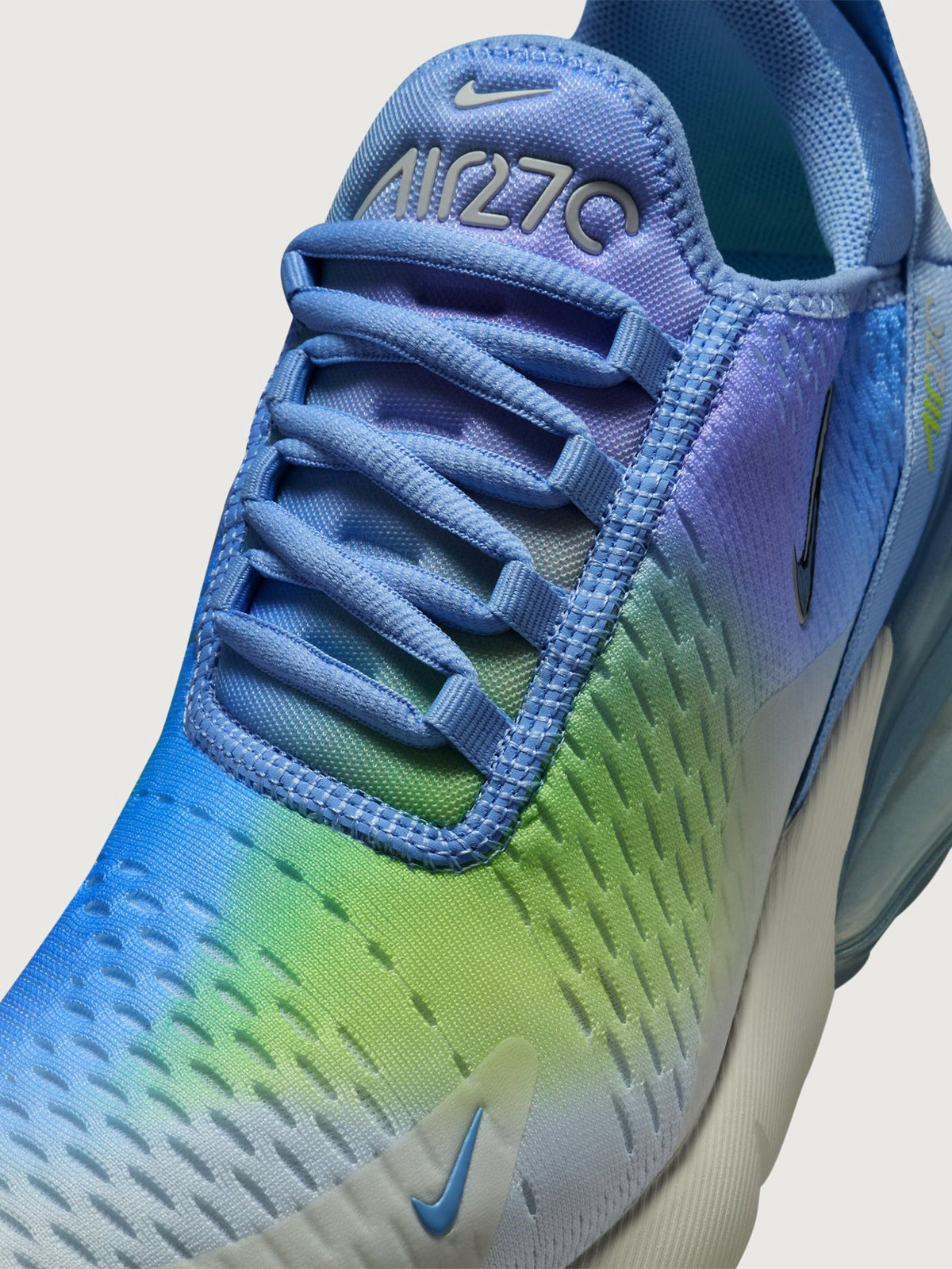 W Air Max 270 - Aluminum/Metallic Silver-Hydrangeas