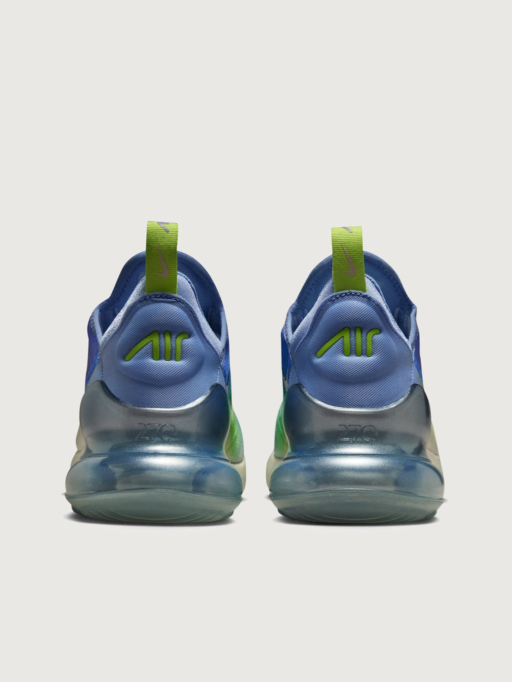 W Air Max 270 - Aluminum/Metallic Silver-Hydrangeas