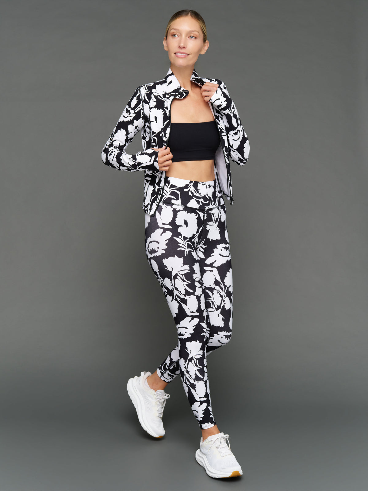 Floral Print Legging in Melt - Floral Print