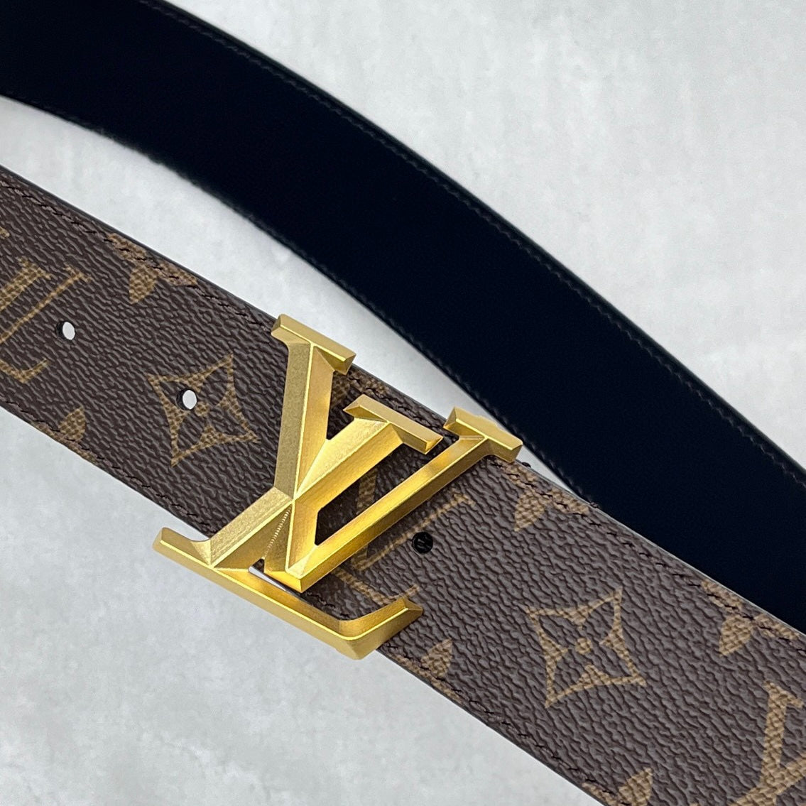 Louis Vuitton LV Pyramide 40MM Belt Monogram Canvas