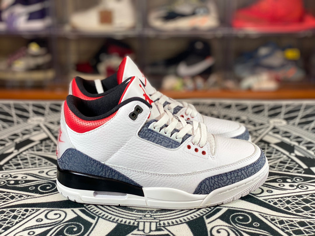Air Jordan 3 Retro SE Fire Red Denim