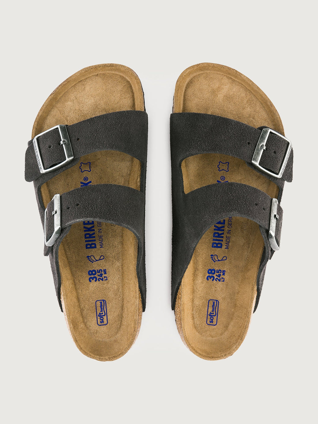 Arizona Soft Footbed - Velvet Grey