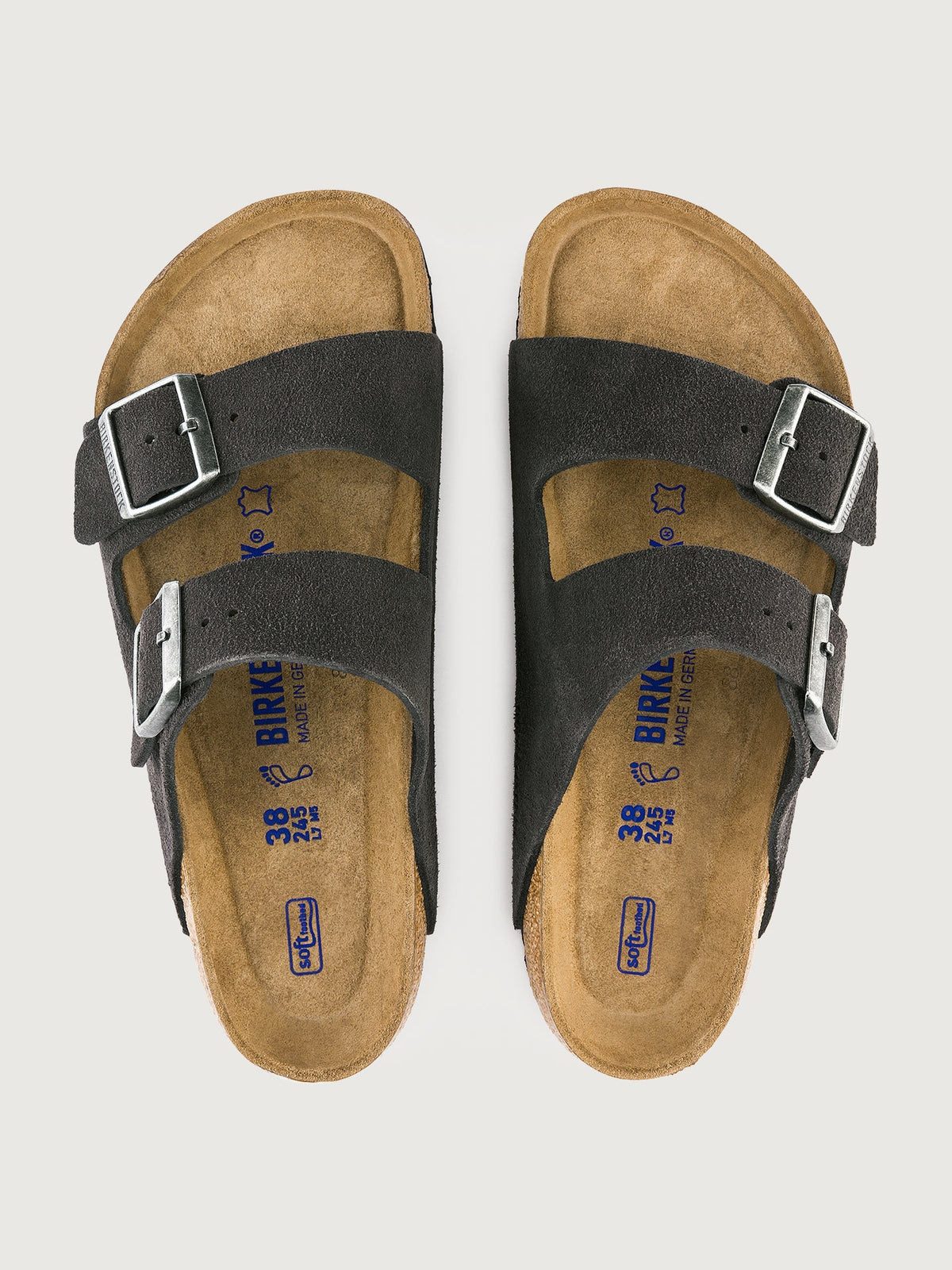 Arizona Soft Footbed - Velvet Grey