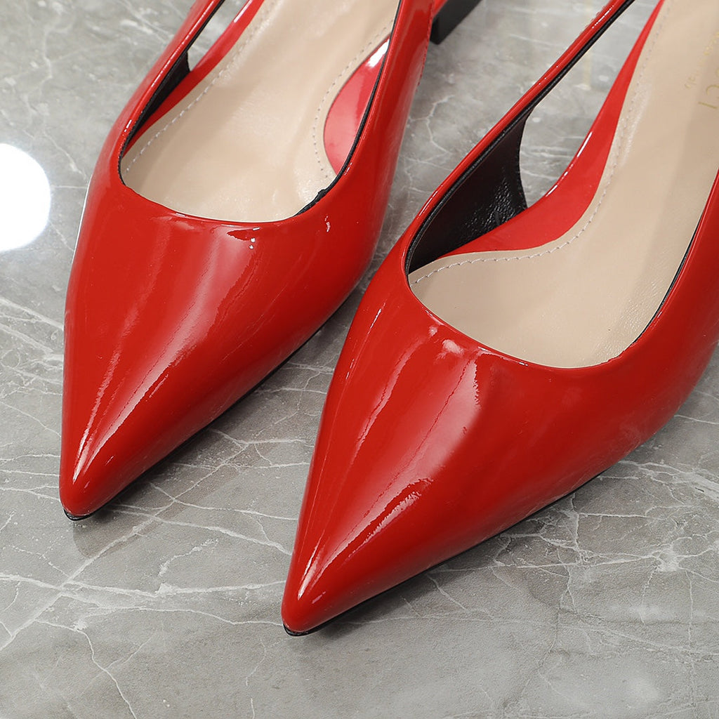 GG  Signoria Slingback Flat orange