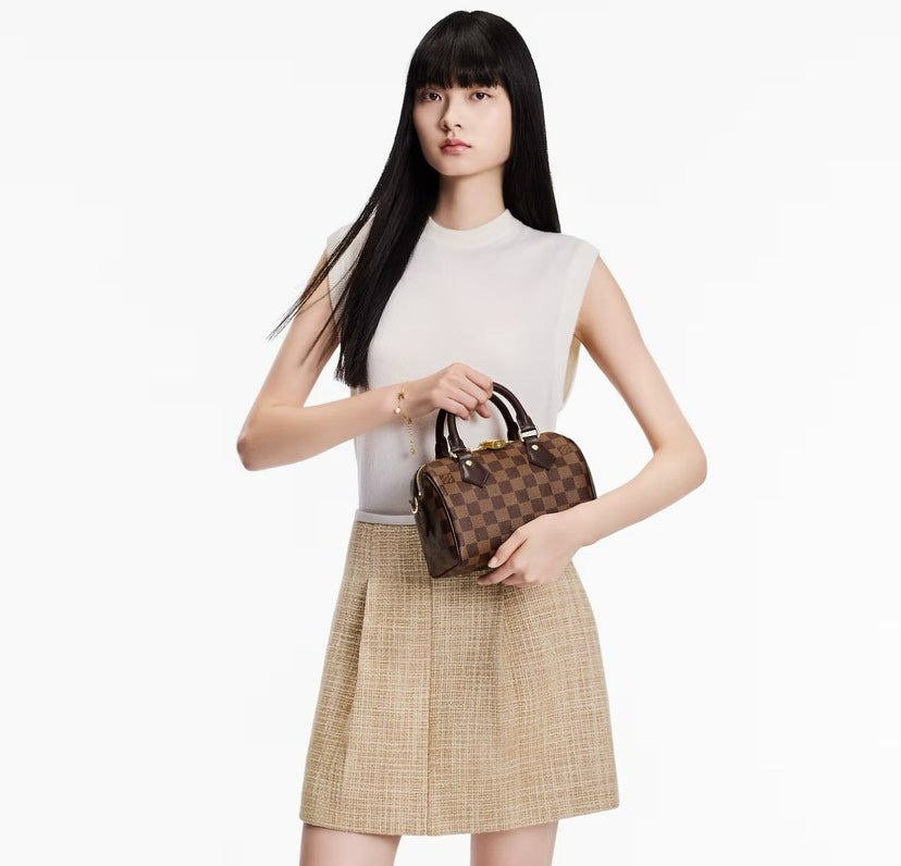 Louis Vuitton Speedy Bandoulière 20 Damier Ebene