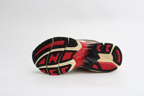 ASICS Unisex GEL-Kayano 14 "White / Malachite Gold / Red" (Cream Red Gold Edition)