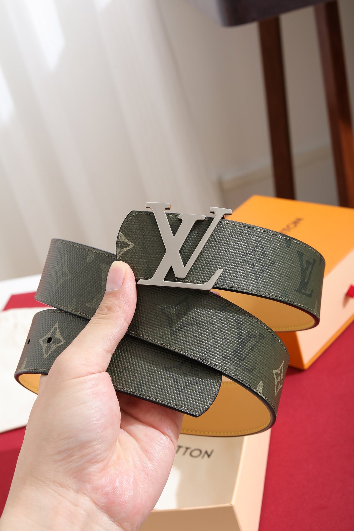 Louis Vuitton LV Initiales Monogram Surplus 40mm Belt