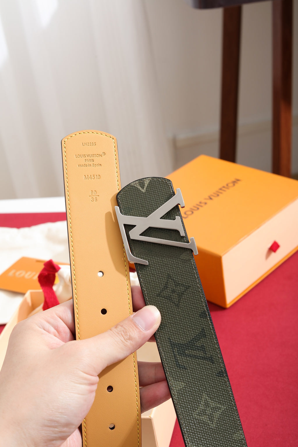 Louis Vuitton LV Initiales Monogram Surplus 40mm Belt