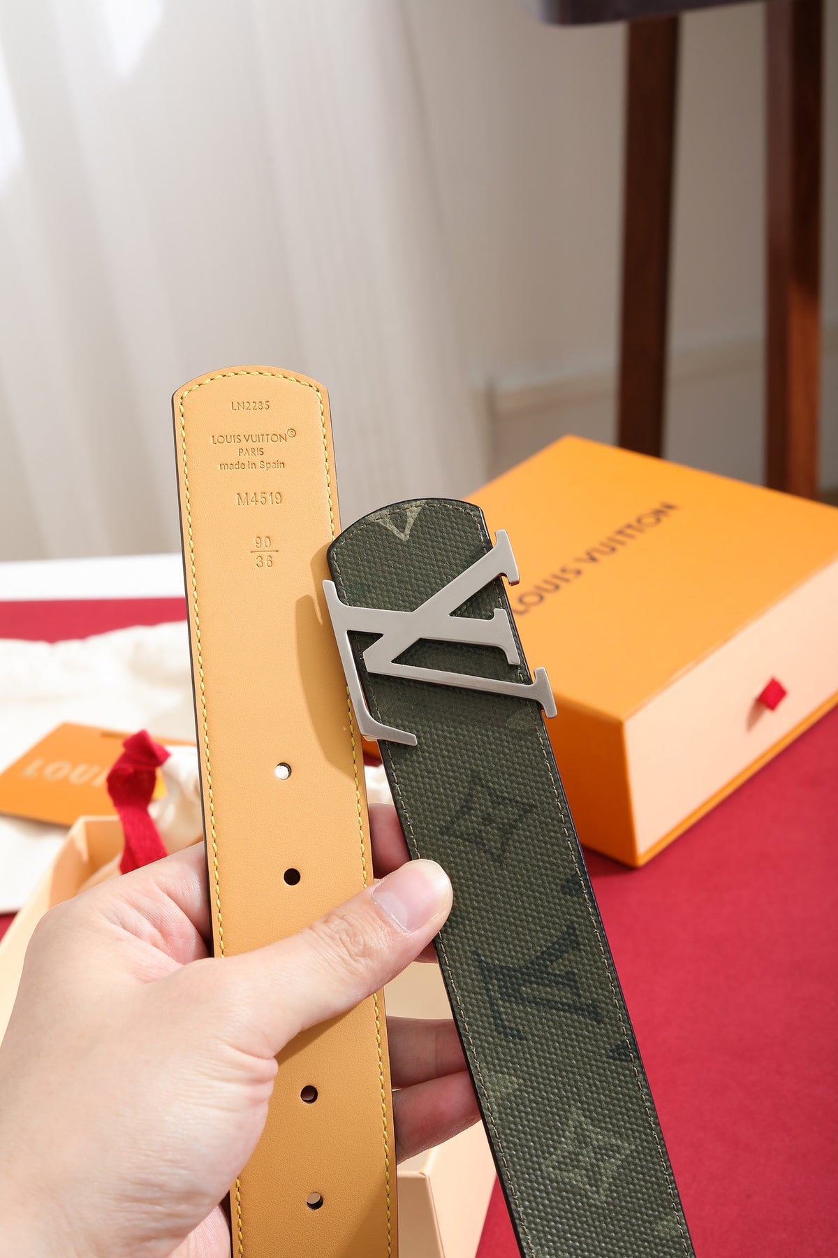 Louis Vuitton LV Initiales Monogram Surplus 40mm Belt