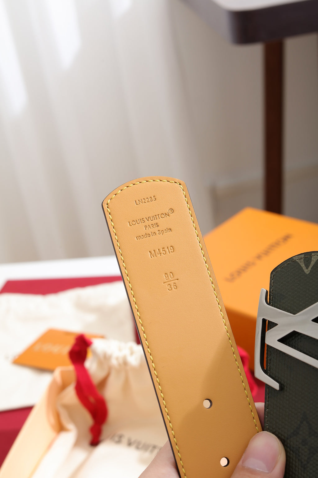 Louis Vuitton LV Initiales Monogram Surplus 40mm Belt