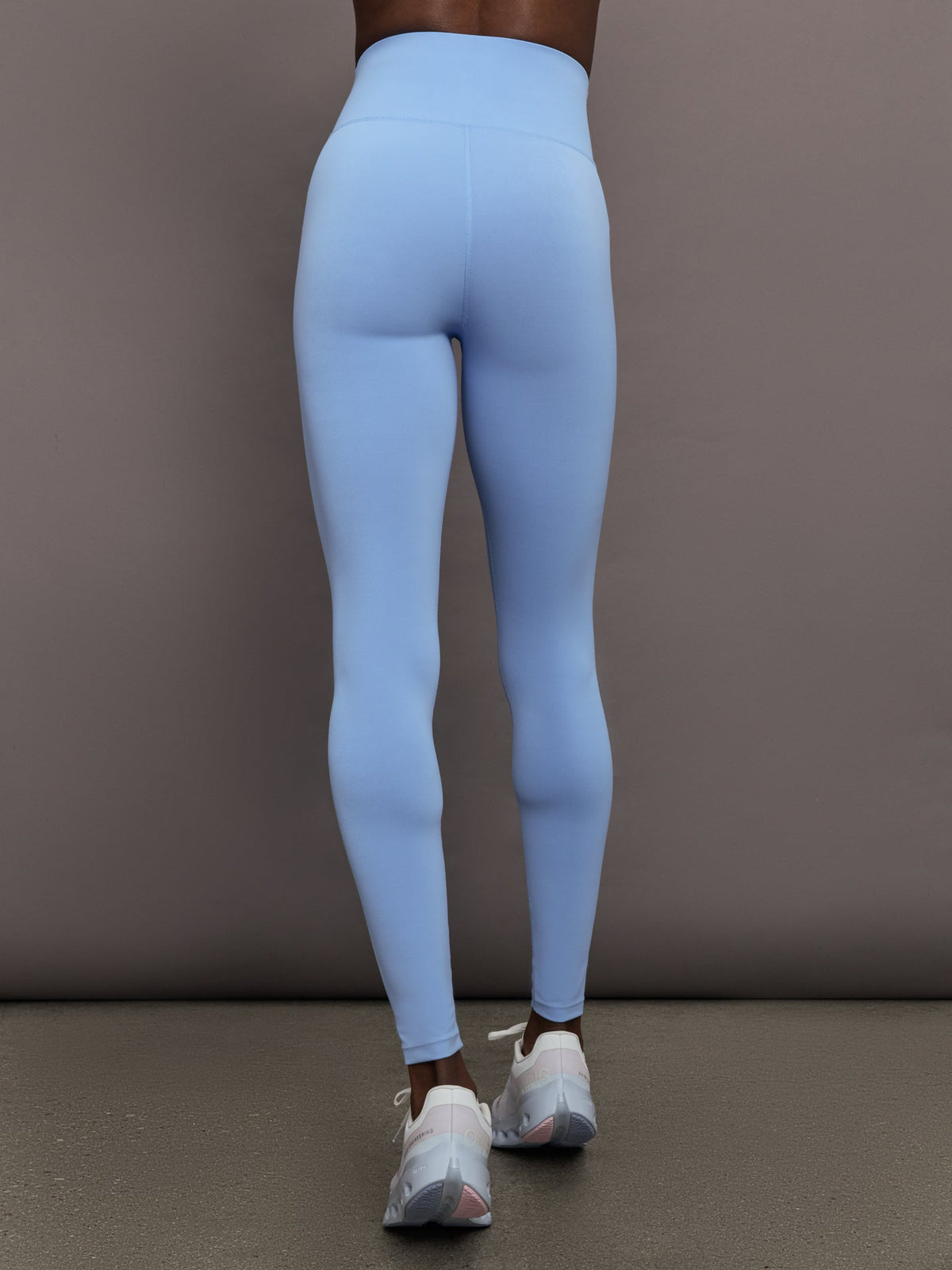 High Rise Full-Length Legging in Diamond Compression - Serenity