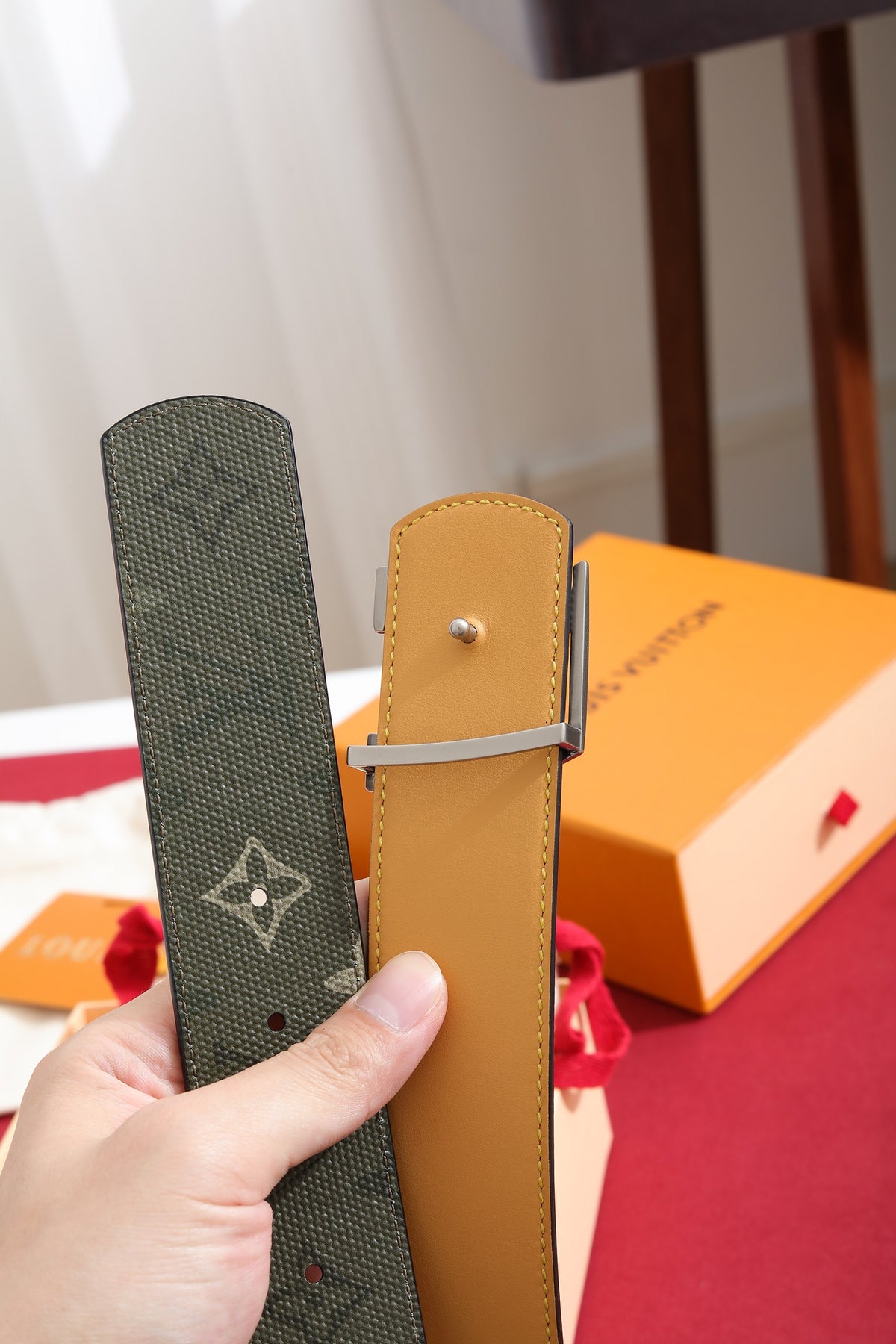 Louis Vuitton LV Initiales Monogram Surplus 40mm Belt