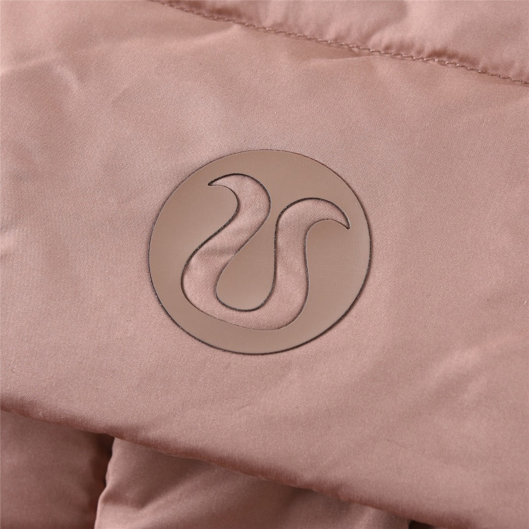 lululemon Women's Wunder Puff Water-Repellent Cropped Down Jacket in Velvet Dust