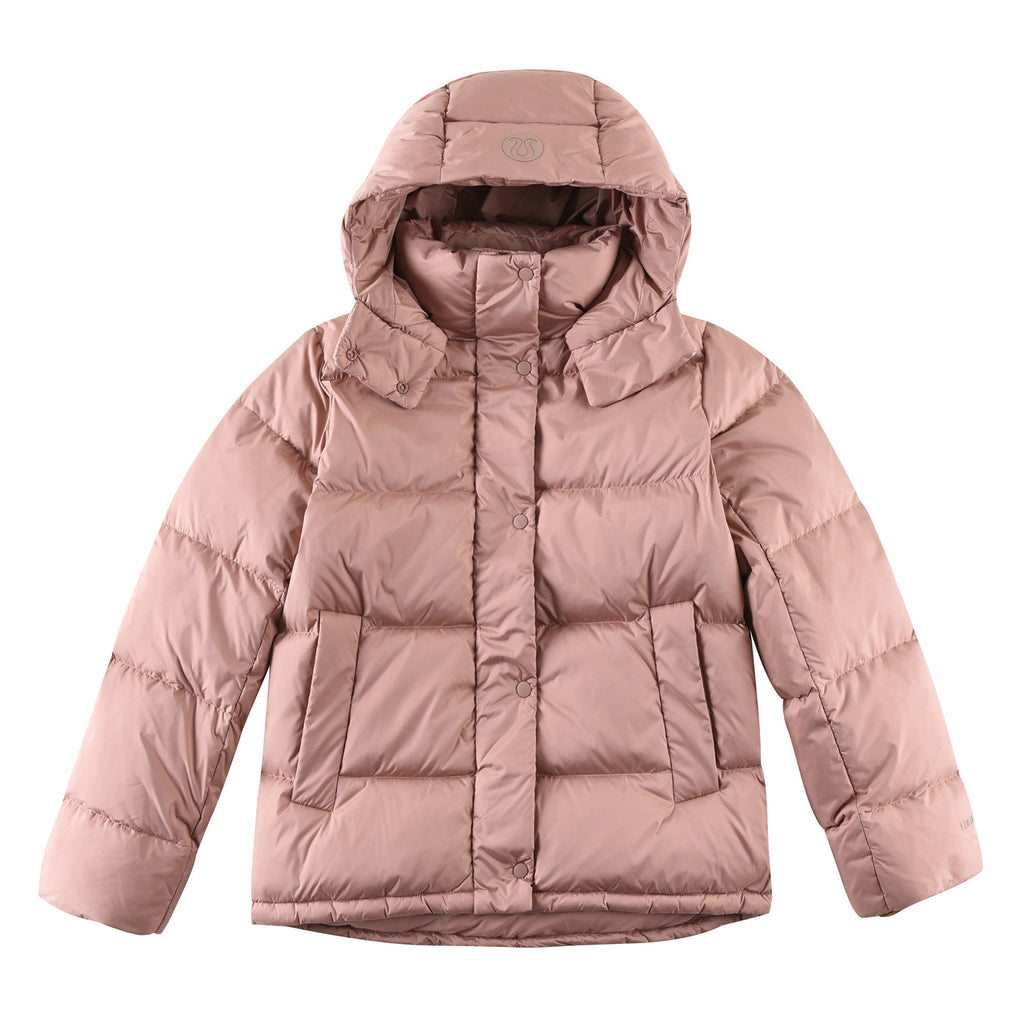 lululemon Women's Wunder Puff Water-Repellent Cropped Down Jacket in Velvet Dust
