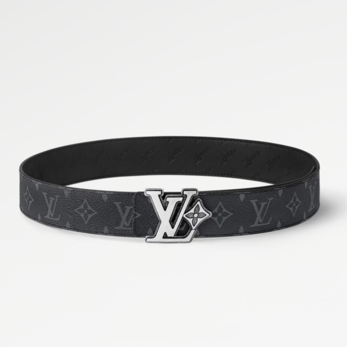 Louis Vuitton LV Flower 40MM Reversible Belt Monogram Eclipse