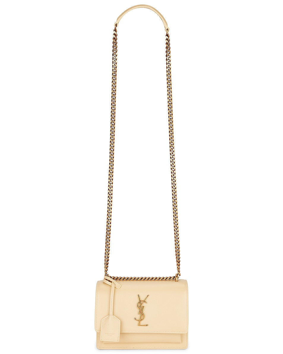 Y Sunset Small Chain Bag in Smooth Leather